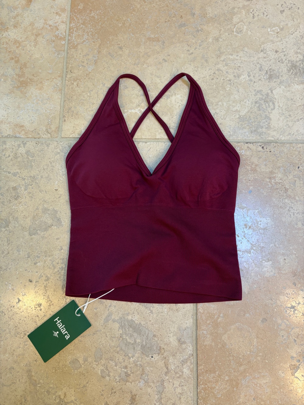 OneForm Seamless Flow Low Support Ruched Double Straps Sports Bra